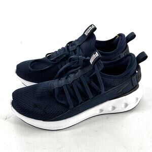 Puma SoftRide Carson Sneakers 7 Navy Blue Mens Boys Running Shoes